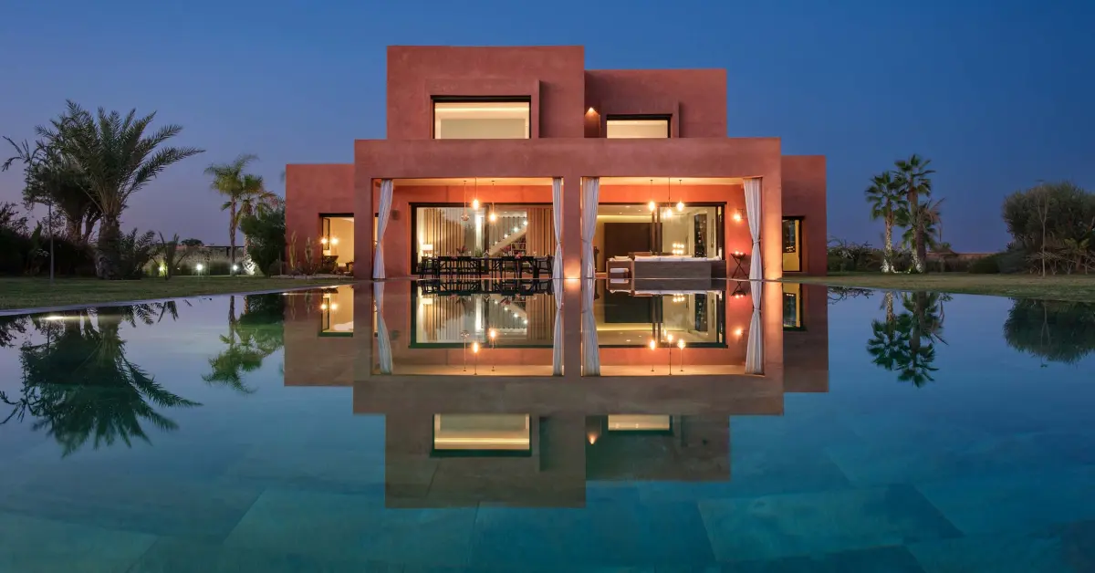 Agence immobilière à Marrakech: villa moderne